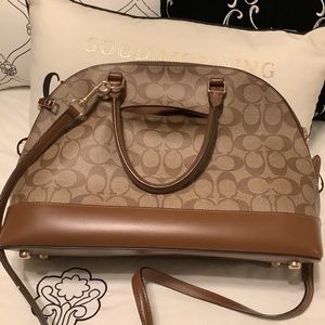Coach Satchel logo Handbags